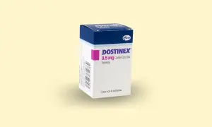 Opakowanie leku Dostinex 0.5 mg. Czy stosowanie go może pomóc w chudnięciu?