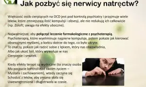 Lek egzysta na nerwicę natręctw: połączenie farmakoterapii i psychoterapii. Człowiek pochyla się nad stołem, jakby szukał odpowiedzi.