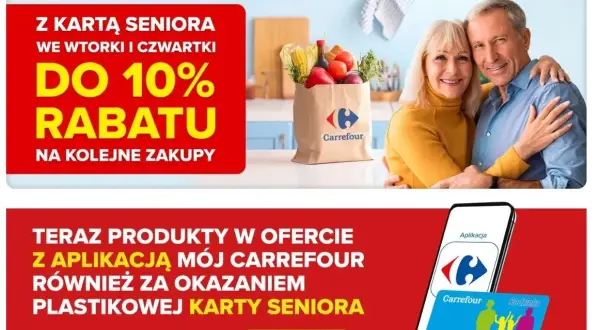 Karta Seniora Carrefour: Jak wyrobić i oszczędzać do 10%?