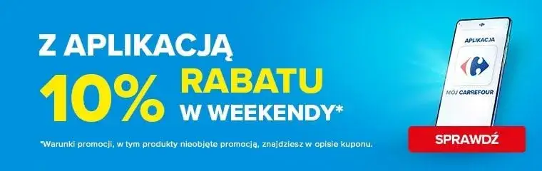 Aplikacja M&oacute;j Carrefour ekran gł&oacute;wny