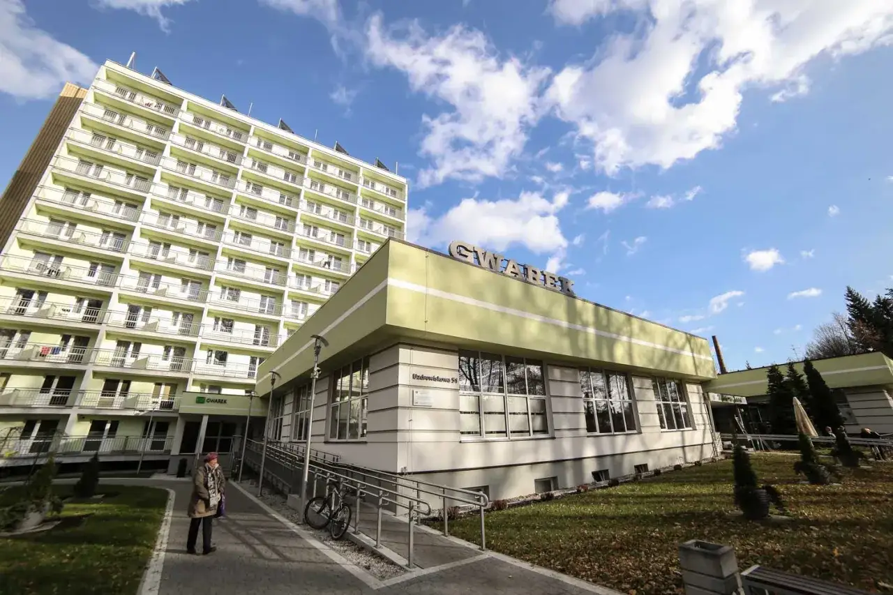 Sanatorium Gwarek Goczałkowice-Zdrój widok ogólny