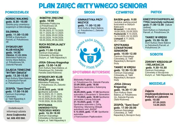 Co robić w Klubie Seniora? Pełna lista zajęć i korzyści!